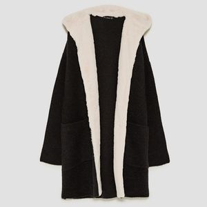 Zara hooded cardigan